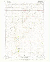 Holmes Iowa Historical topographic map, 1:24000 scale, 7.5 X 7.5 Minute, Year 1978