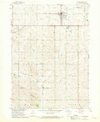 Holstein Iowa Historical topographic map, 1:24000 scale, 7.5 X 7.5 Minute, Year 1967