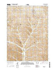 Holstein Iowa Current topographic map, 1:24000 scale, 7.5 X 7.5 Minute, Year 2015
