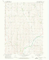 Holstein SW Iowa Historical topographic map, 1:24000 scale, 7.5 X 7.5 Minute, Year 1969