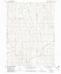 Holstein SW Iowa Historical topographic map, 1:24000 scale, 7.5 X 7.5 Minute, Year 1969