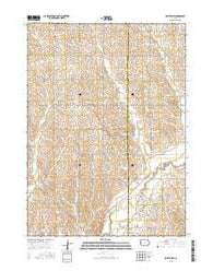 Holstein SW Iowa Current topographic map, 1:24000 scale, 7.5 X 7.5 Minute, Year 2015
