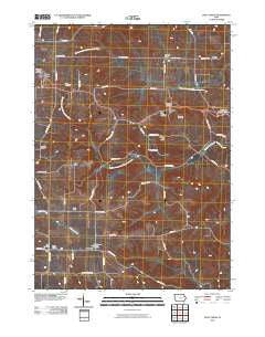 Holy Cross Iowa Historical topographic map, 1:24000 scale, 7.5 X 7.5 Minute, Year 2010