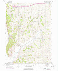 Honey Creek Iowa Historical topographic map, 1:24000 scale, 7.5 X 7.5 Minute, Year 1957