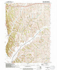 Honey Creek Iowa Historical topographic map, 1:24000 scale, 7.5 X 7.5 Minute, Year 1994