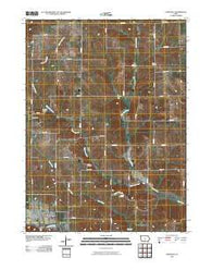 Hopeville Iowa Historical topographic map, 1:24000 scale, 7.5 X 7.5 Minute, Year 2010