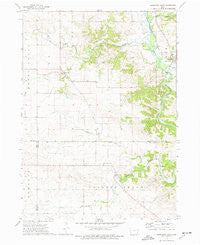Hopkinton West Iowa Historical topographic map, 1:24000 scale, 7.5 X 7.5 Minute, Year 1973