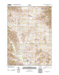 Hopkinton East Iowa Historical topographic map, 1:24000 scale, 7.5 X 7.5 Minute, Year 2013