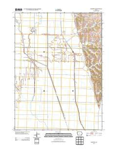 Hornick Iowa Historical topographic map, 1:24000 scale, 7.5 X 7.5 Minute, Year 2013