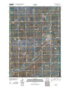 Hospers Iowa Historical topographic map, 1:24000 scale, 7.5 X 7.5 Minute, Year 2010