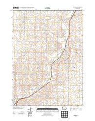 Hospers Iowa Historical topographic map, 1:24000 scale, 7.5 X 7.5 Minute, Year 2013