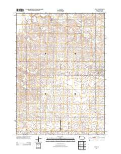 Hull Iowa Historical topographic map, 1:24000 scale, 7.5 X 7.5 Minute, Year 2013
