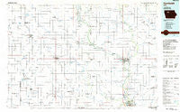 Humboldt Iowa Historical topographic map, 1:100000 scale, 30 X 60 Minute, Year 1984