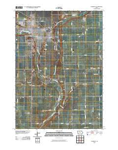 Humboldt Iowa Historical topographic map, 1:24000 scale, 7.5 X 7.5 Minute, Year 2010