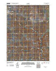 Humeston Iowa Historical topographic map, 1:24000 scale, 7.5 X 7.5 Minute, Year 2010