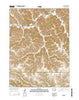 Iconium Iowa Current topographic map, 1:24000 scale, 7.5 X 7.5 Minute, Year 2015