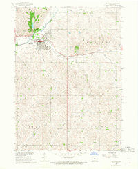 Ida Grove Iowa Historical topographic map, 1:24000 scale, 7.5 X 7.5 Minute, Year 1967