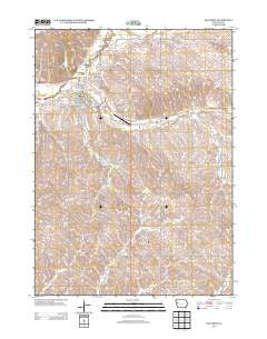 Ida Grove Iowa Historical topographic map, 1:24000 scale, 7.5 X 7.5 Minute, Year 2013