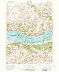 Illinois City Illinois Historical topographic map, 1:24000 scale, 7.5 X 7.5 Minute, Year 1953