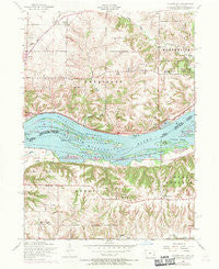 Illinois City Illinois Historical topographic map, 1:24000 scale, 7.5 X 7.5 Minute, Year 1953