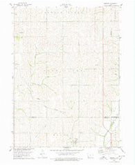 Imogene Iowa Historical topographic map, 1:24000 scale, 7.5 X 7.5 Minute, Year 1978