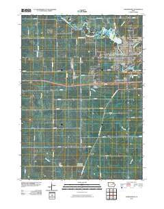Independence Iowa Historical topographic map, 1:24000 scale, 7.5 X 7.5 Minute, Year 2010