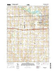 Independence Iowa Current topographic map, 1:24000 scale, 7.5 X 7.5 Minute, Year 2015