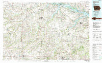 Indianola Iowa Historical topographic map, 1:100000 scale, 30 X 60 Minute, Year 1984