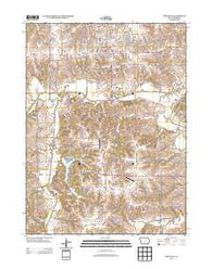 Indianola Iowa Historical topographic map, 1:24000 scale, 7.5 X 7.5 Minute, Year 2013