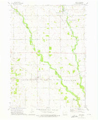Ionia Iowa Historical topographic map, 1:24000 scale, 7.5 X 7.5 Minute, Year 1972