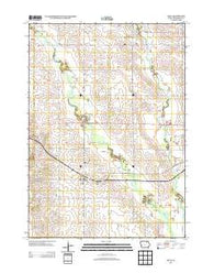 Ionia Iowa Historical topographic map, 1:24000 scale, 7.5 X 7.5 Minute, Year 2013