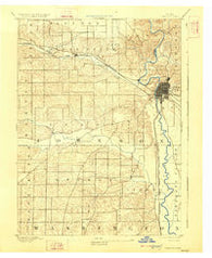 Iowa City Iowa Historical topographic map, 1:62500 scale, 15 X 15 Minute, Year 1891