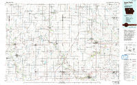 Iowa Falls Iowa Historical topographic map, 1:100000 scale, 30 X 60 Minute, Year 1984