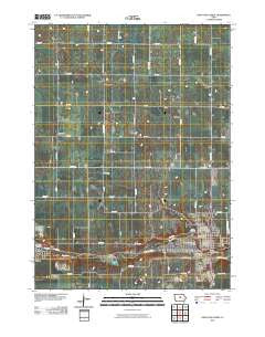 Iowa Falls West Iowa Historical topographic map, 1:24000 scale, 7.5 X 7.5 Minute, Year 2010