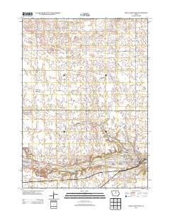 Iowa Falls West Iowa Historical topographic map, 1:24000 scale, 7.5 X 7.5 Minute, Year 2013