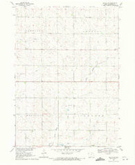 Ireton SW Iowa Historical topographic map, 1:24000 scale, 7.5 X 7.5 Minute, Year 1969