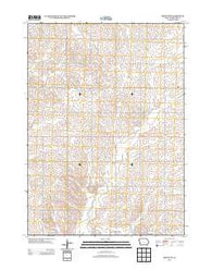 Ireton SW Iowa Historical topographic map, 1:24000 scale, 7.5 X 7.5 Minute, Year 2013