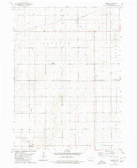 Ivester Iowa Historical topographic map, 1:24000 scale, 7.5 X 7.5 Minute, Year 1980