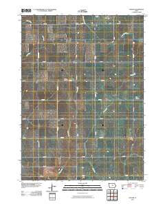Ivester Iowa Historical topographic map, 1:24000 scale, 7.5 X 7.5 Minute, Year 2010