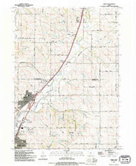 James Iowa Historical topographic map, 1:24000 scale, 7.5 X 7.5 Minute, Year 1994