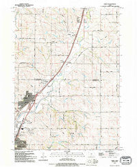 James Iowa Historical topographic map, 1:24000 scale, 7.5 X 7.5 Minute, Year 1994