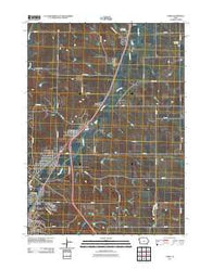 James Iowa Historical topographic map, 1:24000 scale, 7.5 X 7.5 Minute, Year 2011