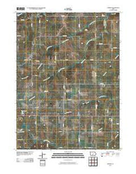 Jamison Iowa Historical topographic map, 1:24000 scale, 7.5 X 7.5 Minute, Year 2010
