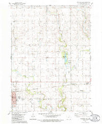 Jefferson East Iowa Historical topographic map, 1:24000 scale, 7.5 X 7.5 Minute, Year 1986