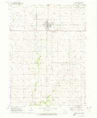 Jesup Iowa Historical topographic map, 1:24000 scale, 7.5 X 7.5 Minute, Year 1971