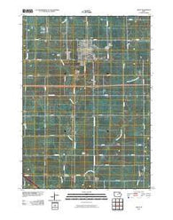 Jesup Iowa Historical topographic map, 1:24000 scale, 7.5 X 7.5 Minute, Year 2010