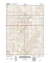 Jesup Iowa Historical topographic map, 1:24000 scale, 7.5 X 7.5 Minute, Year 2013