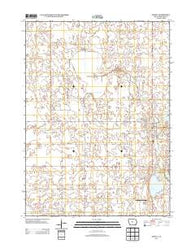 Jewell Iowa Historical topographic map, 1:24000 scale, 7.5 X 7.5 Minute, Year 2013