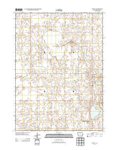 Jewell Iowa Historical topographic map, 1:24000 scale, 7.5 X 7.5 Minute, Year 2013
