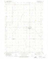 Kanawha Iowa Historical topographic map, 1:24000 scale, 7.5 X 7.5 Minute, Year 1972